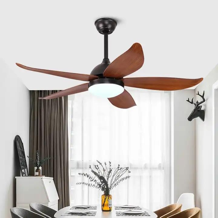 48 Inch DCF485-028L Solid Wood Ceiling Fan