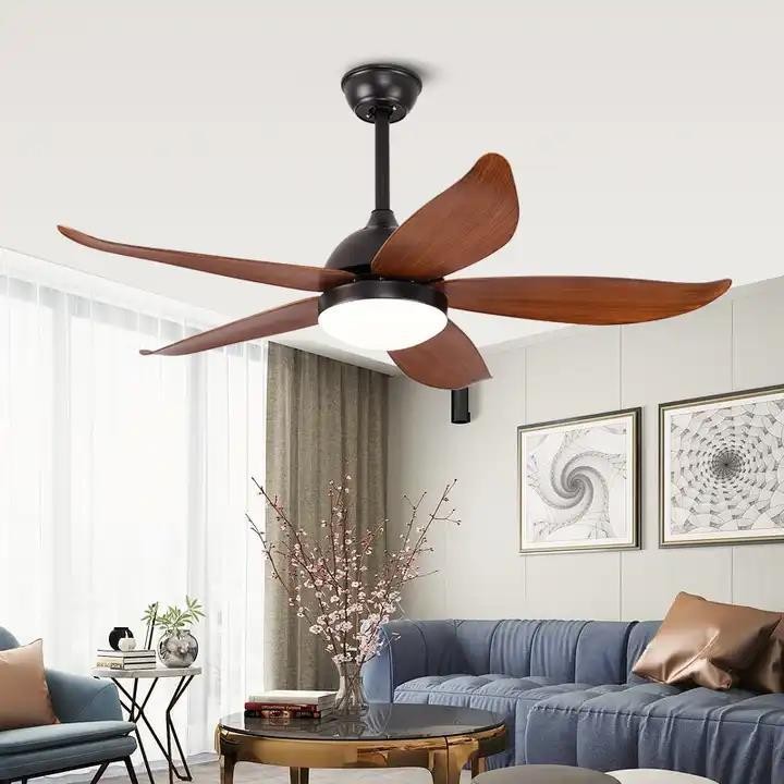 48 Inch DCF485-028L Solid Wood Ceiling Fan