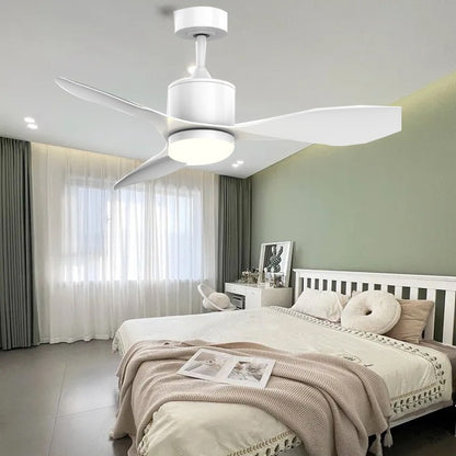 48 Inch DCF483-002L Modern White Ceiling Fan