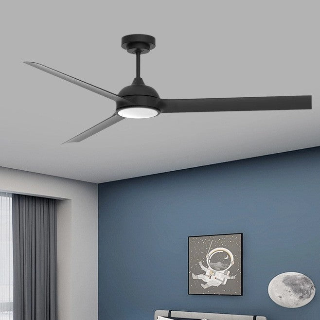 42 Inch DCF423-005L The Black Ceiling Fan with Light