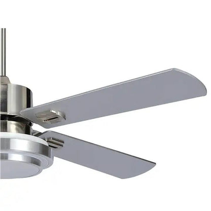 48 Inch DCF484-019L Silver Industrial Style Ceiling Fan with Light