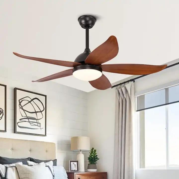 48 Inch DCF485-028L Solid Wood Ceiling Fan