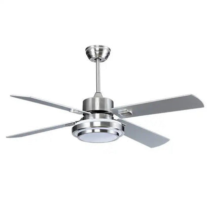 48 Inch DCF484-019L Silver Industrial Style Ceiling Fan with Light