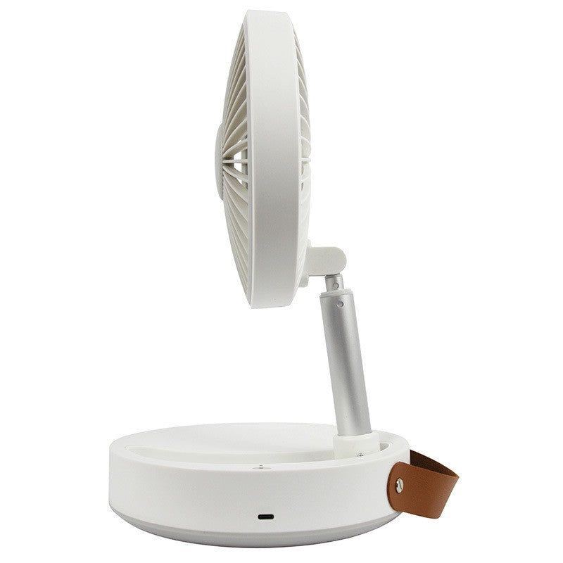 7 Inch soft wind folding fan, USB interface, silent and portable