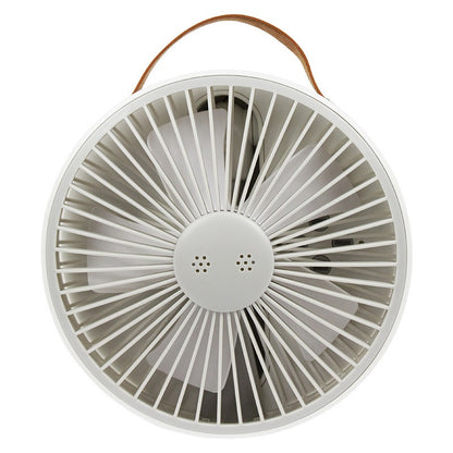 7 Inch soft wind folding fan, USB interface, silent and portable