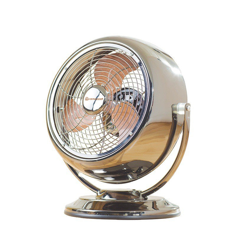 8 Inch FT-20MCB Retro Style Aluminum Alloy Table Fan