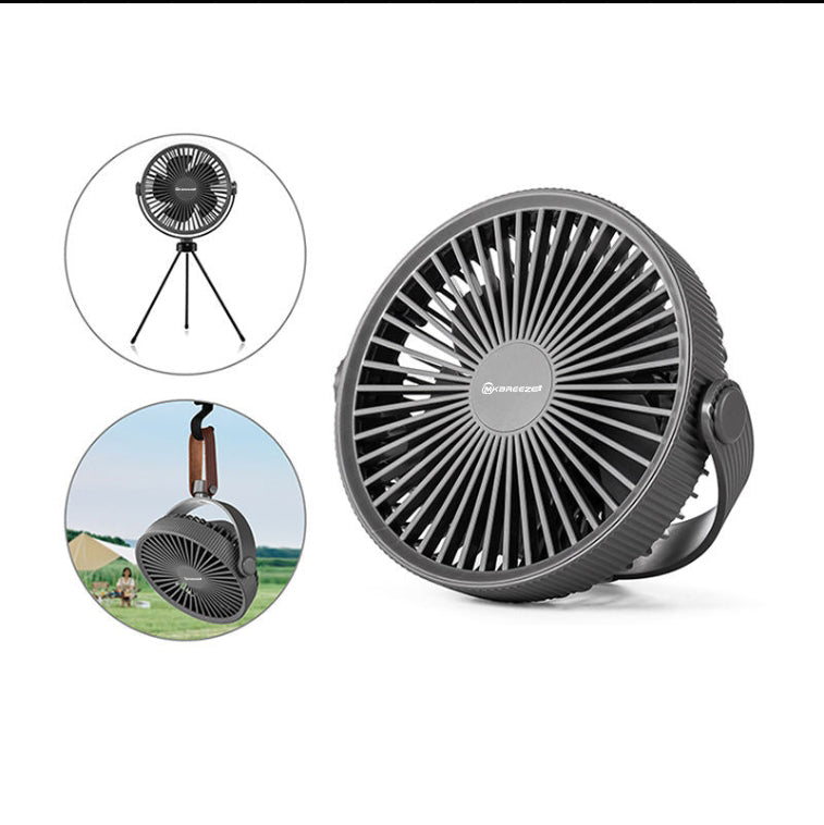 MKbreeze FJ-15C Small Powerful USB Desk Fan Personal Cooling Fan