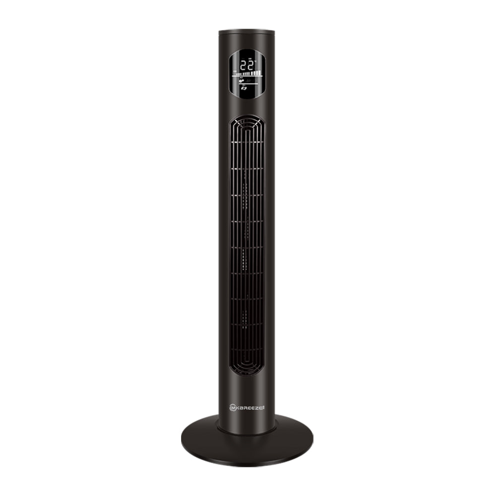 38 Inch LG38-02AR The Black Tower Fan Stand Fan